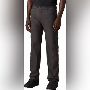 NEW prAna Stretch Zion Pant II Dark Iron Grey 33x30